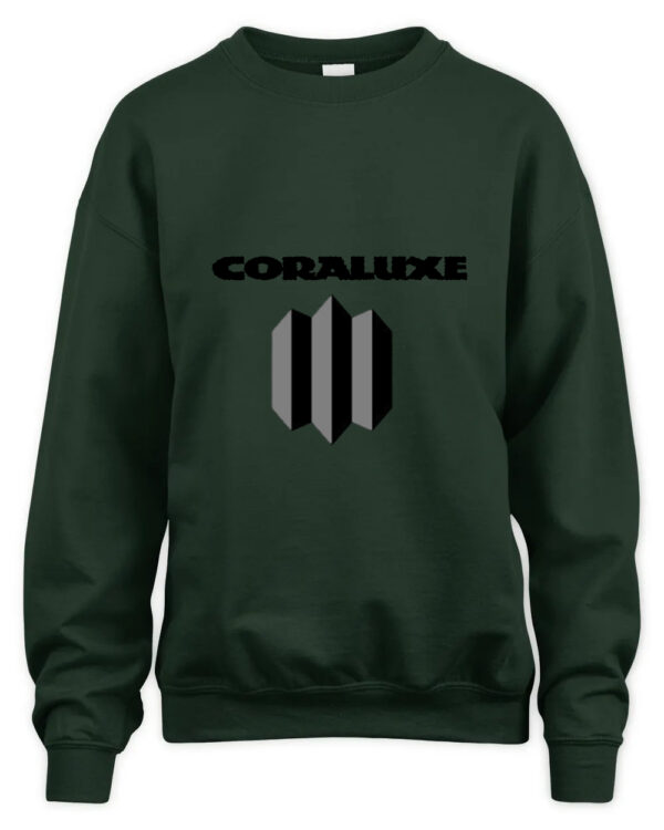 Premium Fleece Pullover with Iconic CORALUXE Logo and Sharp Edges
